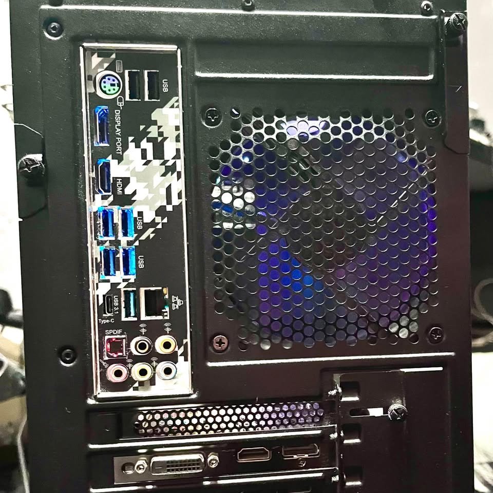 Mid-range NZXT gaming PC angle view